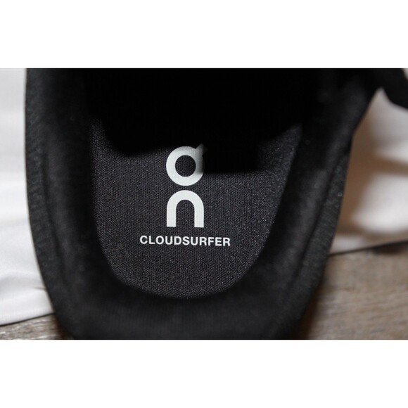 Women NIB ON CLOUD‎ WOMEN\'S CLOUDSURFER TRAIL ATHLETIC SNEAKERS BLACK